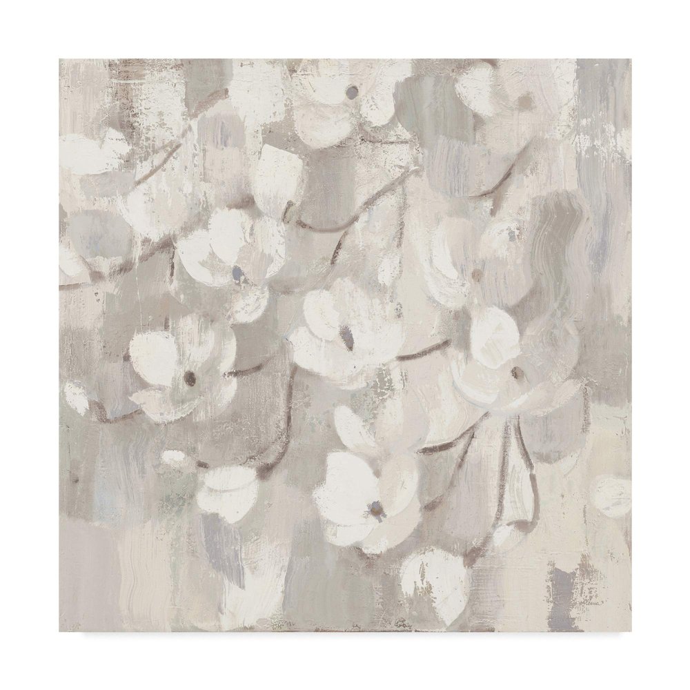 Trademark Fine Art Magnolias in Spring I Neutral by Albena Hristova, 18x18