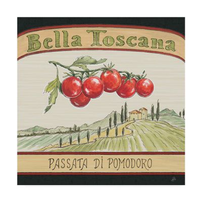 Trademark Fine Art Tuscan Flavor V by Daphne Brissonnet, 24x24