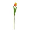 AntranStore 20PCS/Set PU Tulip Flower Real Touch Artificial Silk Flowers Arrangement Bouquet Home Room Office Wedding Party Decor (Orange) view 4