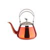 1.2L Thick Stainless Steel Kettle Gas Stove Induction Cooker Orange view 1