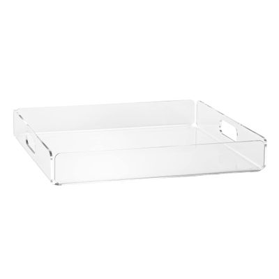 Torre & Tagus Lucite Tray, 14 x 14", Multi