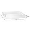 Torre & Tagus Lucite Tray, 14 x 14", Multi view 4