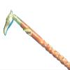 INAM Best Gift for Him, Extreme Quality Antique Wooden Foldable Walking Stick/Walking Cane with Solid and Antique Brass Eagle Handle/Stick Length 92 cm HANDICRAFTS view 1