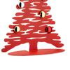 Alessi Bark for Christmas BM06/30 R - Design Tree Shaped Christmas Decoration, Stainless Steel, Red view 3