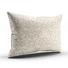 XIUBA Pillowcases Beige Classic Damask Customizable Cushion Decorative Rectangle 20X26 inch Standard Size Throw Pillow Cover Case Hidden Zipper One Sided Design Printed view 2