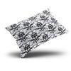 XIUBA Pillowcases White Damask Customizable Cushion Decorative Rectangle 20X30 inch Queen Size Throw Pillow Cover Case Hidden Zipper One Sided Design Printed view 3