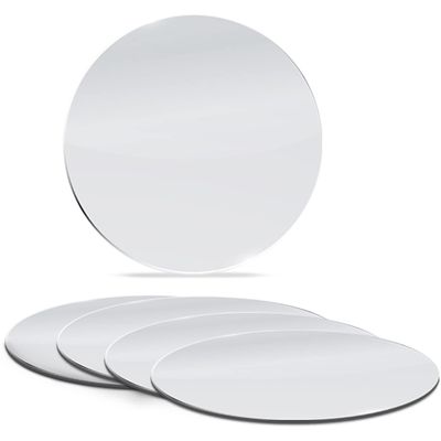 12 Inch, Pack of 12 Small Mirrors for Crafts, Round Mirror for Tables at Wedding, Mirror Tiles for Crafts and DIY Projects