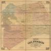 16" x 24" 1895 Map of The County of San Joaquin Compiled from The United States Surveys The Maps & Records of The County Surveyor & State Engineer view 1