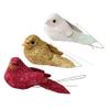 Artificial Glittered Finch Assortment | 12 Birds | Designed for Indoor use view 1