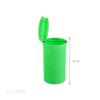 Loud Lock Pop Top Dram Bottles - (Green) - 19 Dram - 225 Per Case (2.75" Deep X 1.5" Wide) - Packaging Supplies - Dry Herb Containers - Child Resistant Smell Proof Container - Pill Vials - Rx Vial view 2