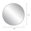 2 Inch, Pack of 8 Small Mirrors for Crafts, Round Mirror for Tables at Wedding, Mirror Tiles for Crafts and DIY Projects view 2