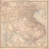 18" x 24" 1895 Map of Indo-China view 1