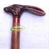 INAM Best Gift, Extreme Quality Antique Wooden Foldable Walking Stick/Walking Cane with Solid and Antique Wood Beautiful Victorian Rabbit Handle/Stick Length 92 cm HANDICRAFTS view 1