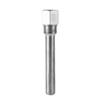 Stainless Steel Thermowell, Durable 201 SS Temperature Sensor Protector with 1/2 NPT Thread for Homebrewing Beer and Industrial Kettles view 1