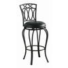 Benjara Benzara Elegant Metal Bar stool, Black, view 1