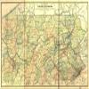 16" x 24" 1895 Railroad Map of Pennsylvania Published by The Department of Internal Affairs of Pennsylvania view 1