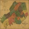 20" x 24" 1895 Map of Knox County Tennessee view 1