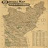 16" x 24" 1894 Official Map of Trinity County California Compiled from Government & Local Surveys view 1