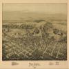 16" x 24" 1894 Map of Pen Argyl Pennsylvania view 1