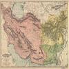 18" x 24" 1892 Map of Persia Afghanistan & Baluchistan view 1