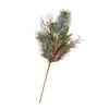 Factory Direct Craft Glitter Berry Pine Spray with Cones view 1