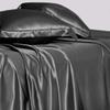 Satin Sheets Set | Satin Sheets Set Full | Full Sheets Set Dark Gray | Hotel Quality Silky Soft Luxurious | 4 Pc Sheet Set | Comfort Bedding Set !!! view 2