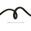 Aoneky Outdoor 10mm 200ft Static Utility Rope, Heavy Duty Polyester Rope for Pulling, Rigging, Tree Work & Hunting, Gym Fitness, 2000LB Tensile Strength, Black view 2