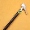 Stick Length 92 cm/by INAM HANDICRAFTS Antique Wooden Foldable Walking Stick/Walking Cane with Solid and Antique Brass Beautiful Handle view 3