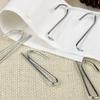 Aexit Single Prong Window Treatments Metal Pleat Drapes Curtain Hooks Clips Window Treatment Sets 62x20mm 30pcs view 2