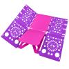 BoxLegend Version 3 Shirt Folding Board t Shirts Clothes Folder Durable Plastic Laundry folders Folding Boards Helper Tool for Adults and Children (Purple) view 1