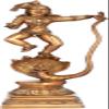 Exotic India Lord Krishna Vanquishes Kaliya - Brass Statue - Color Natural Brass Color view 1