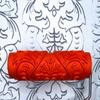 Artistic Painting Studio Tulips Pattern - Decorative Art Roller - 7" Texture Roller view 2