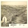 16" x 24" 1892 Map of Archbald, Lackawanna County Pennsylvania view 1