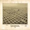 16" x 24" 1890 Map of Childress Texas view 1