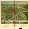 14" x 24" 1892 Map of Waco Texas view 1