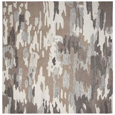 Gatney Rugs Village Area Rug SK332A Brown Distressed Faded 9' x 12' Rectangle