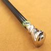 Stick Length 92 cm/by INAM HANDICRAFTS Antique Wooden Foldable Walking Stick/Walking Cane with Antique Brass Designer Knob Handle view 3