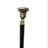 INAM Extreme Quality Antique Wooden Foldable Walking Stick/Walking Cane with Antique Brass Designer Knob Handle/Stick Length 92 cm HANDICRAFTS view 1