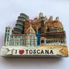 Tuscana Italy 3D Refrigerator Magnet Travel Sticker Souvenirs Home & Kitchen Decoration Italy Fridge Magnet from China view 2
