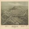 18" x 24" 1889 Map of Jermyn Lackawanna County Pennsylvania view 1
