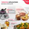 ALDKitchen Chocolate Melter  Electric Chocolate Warmer with Temperature Control, Stainless Steel, 110V, Commercial Grade, Easy to Use for Candy, Baking, and Dessert Making (1.2 kg) view 4