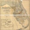 18" x 24" 1888 New Sectional Map of Florida Issued by The Land Department of The South Florida Railroad & The Plant Investment County view 1