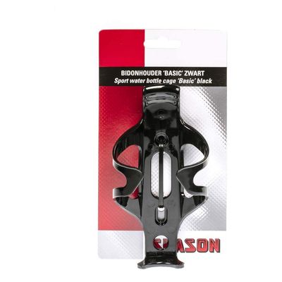 SIMSON Bicycle Accessories Water Bottle Cage Basic Black Easy to Replenish Hydration Lightly Suitable for Cyclists, Clear