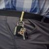 Lucky Line Key Holder Utilicarry Fish Hook Key Carrier, Antique Brass, 1 Perf Pack (U14201) view 2