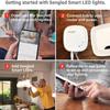 Sengled Z02-hub Hub for Use Smart Products, Compatible with Alexa and Google Assistant, 1 Count (Pack of 1), White view 4