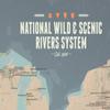 US National Wild & Scenic Rivers System Map 24x36 Poster (Tan & Slate Blue) view 3