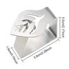 Tablecloth Clips 4Pcs Decorative Stainless Steel Tablecloth Clips,Leaf Sun Design,Tablecloth Clamp Holder, Table Cover Clamps Table Cloth Holders for Home Picnic BBQ Wedding(Leaf) view 2