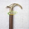 Antique Wooden Foldable Walking Stick/Walking Cane with Antique Brass Designer Alligator Handle/Stick Length 92 cm/by INAM HANDICRAFTS view 1
