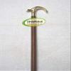 Antique Wooden Foldable Walking Stick/Walking Cane with Antique Brass Designer Alligator Handle/Stick Length 92 cm/by INAM HANDICRAFTS view 2