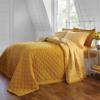 BrylaneHome Bedding BH Studio Reversible Two-Tone Ultra Soft Quilted Bedspread - Queen, Ocean Blue Marine Blue view 4